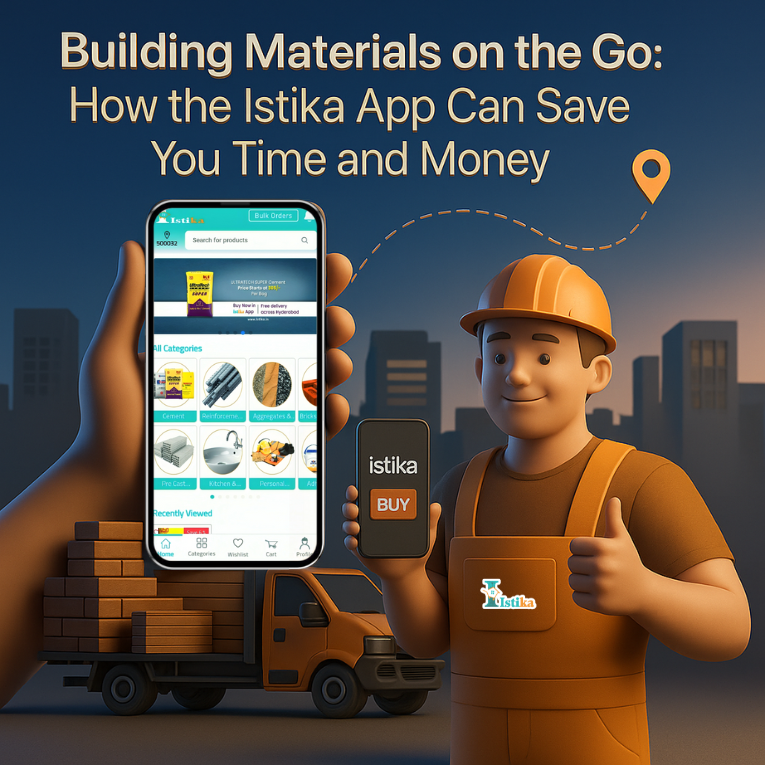 Building Materials on the Go: How the Istika App Can Save You Time and Money