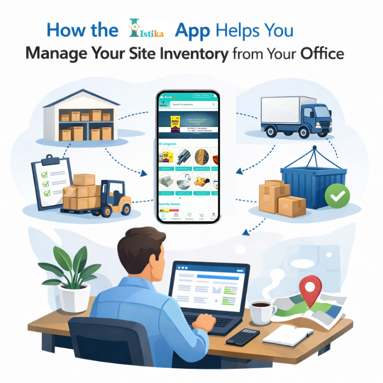 How the Istika App Helps You Manage Your Site Inventory from Your Office