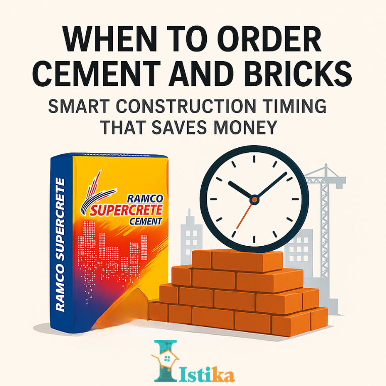 When to Order Cement and Bricks: Smart Construction Timing That Saves Money