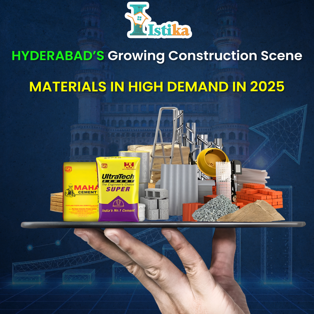 Hyderabad’s Growing Construction Scene: Materials in High Demand in 2025