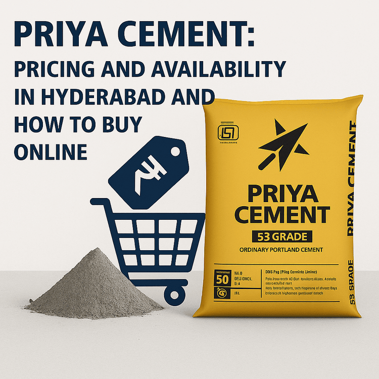 Priya Cement: Pricing and Availability in Hyderabad and How to Buy Online
